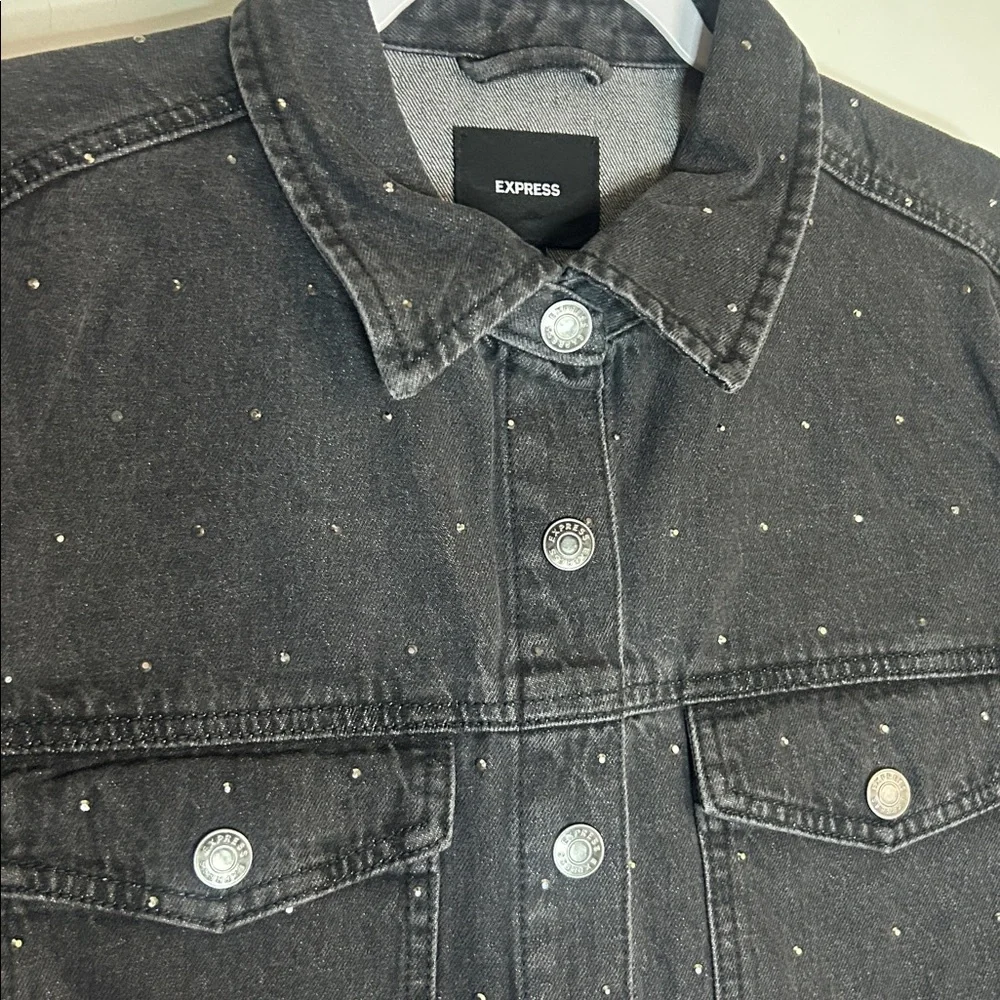 NWT Express Rhinestone Jacket - Picture 3 of 7